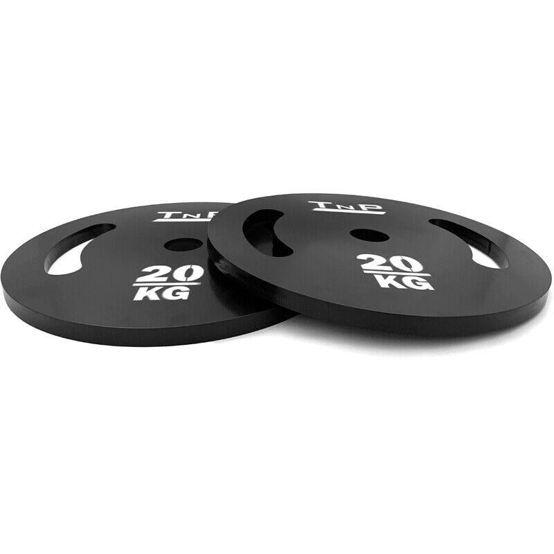 Olympic 2" Steel Weight Plate 20kg - Black
