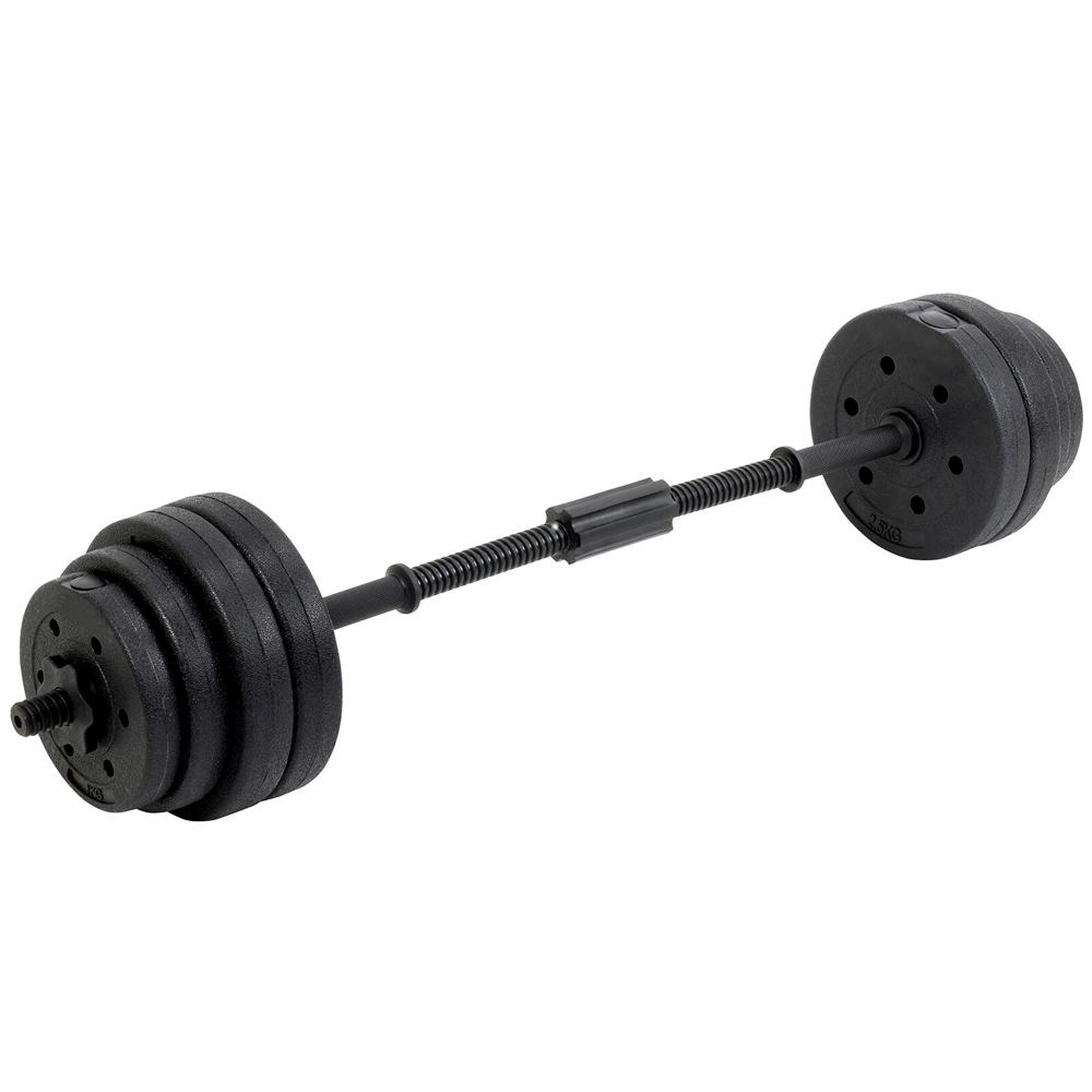 FeeYaa Adjustable Dumbbells & fashion Barbell Se