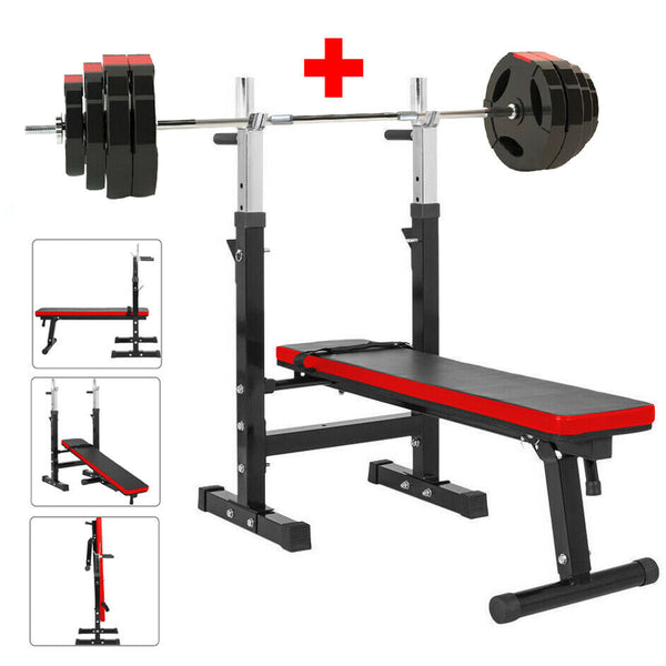 TNP Accessories® Adjustable Weight Bench Training Fitness Gym Flat